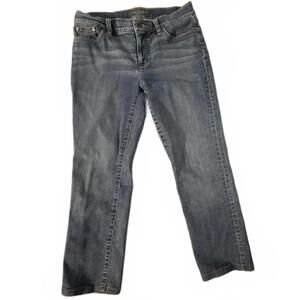 Lauren Ralph Lauren‎ Jeans Women's Size 4P Classic Straight Blue Denim Petite
